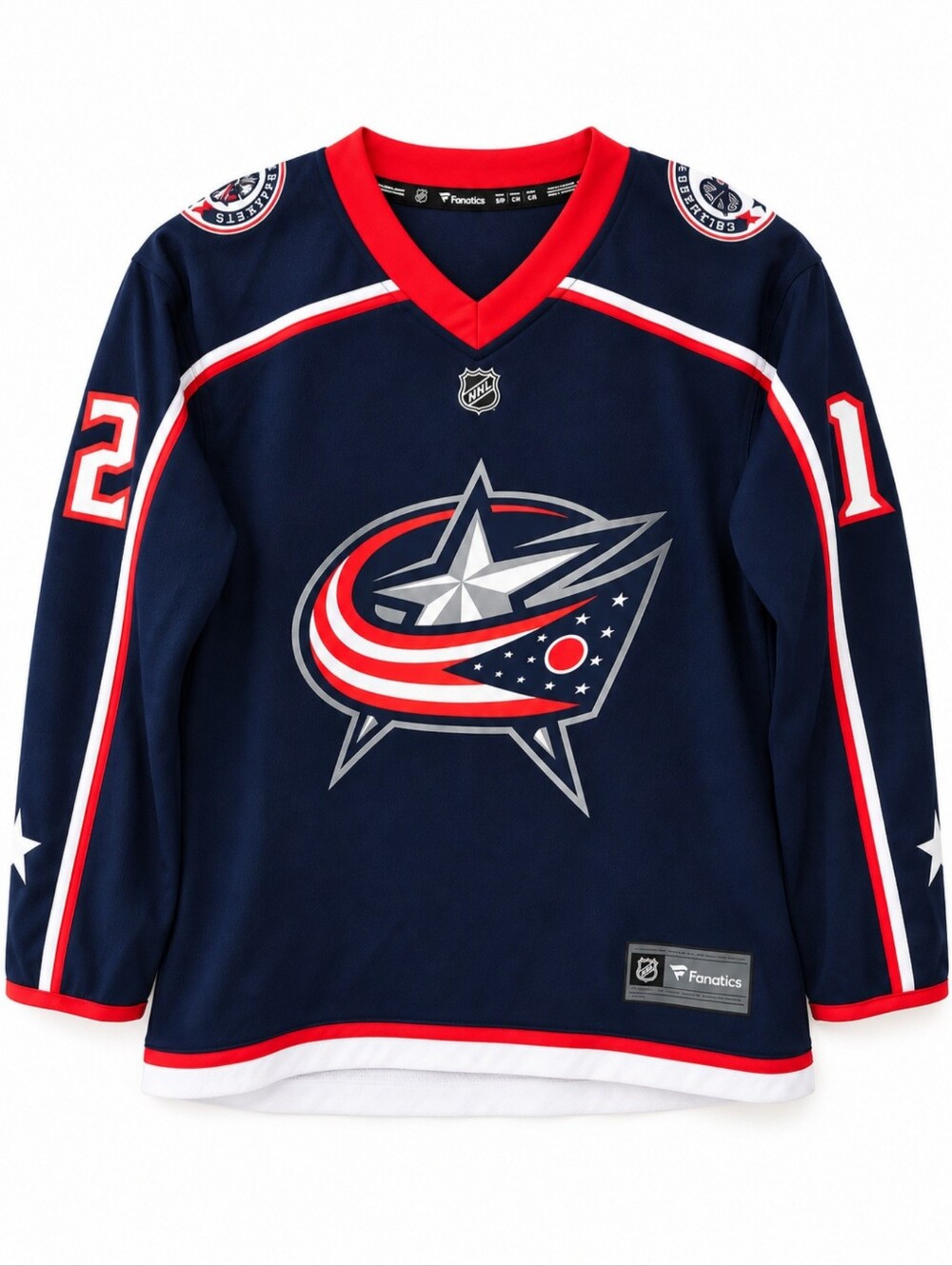 NWT Sergei Bobrovsky #72 Columbus Blue Jackets Fanatics Youth S/M JerseyOfficial